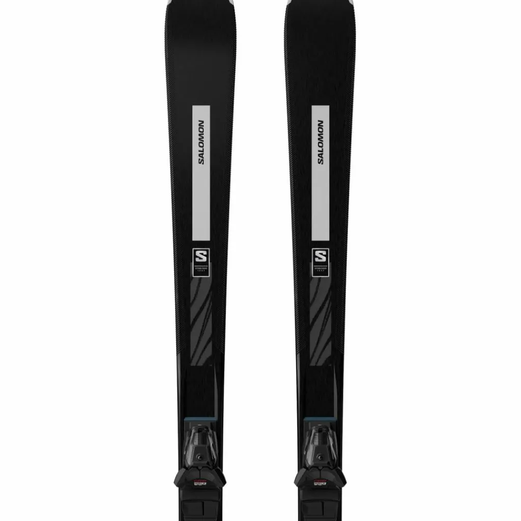 Salomon Ski|Ski<· E S/MAX W X7 Ti + M10 GW L80 24/25 grey-white-black