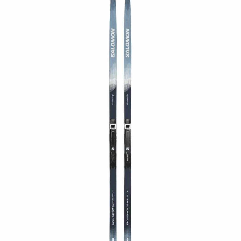 Salomon Skilanglauf|Skier<· ESCAPE SNOW 59 GRIP (and Prolink Auto) coppen blue
