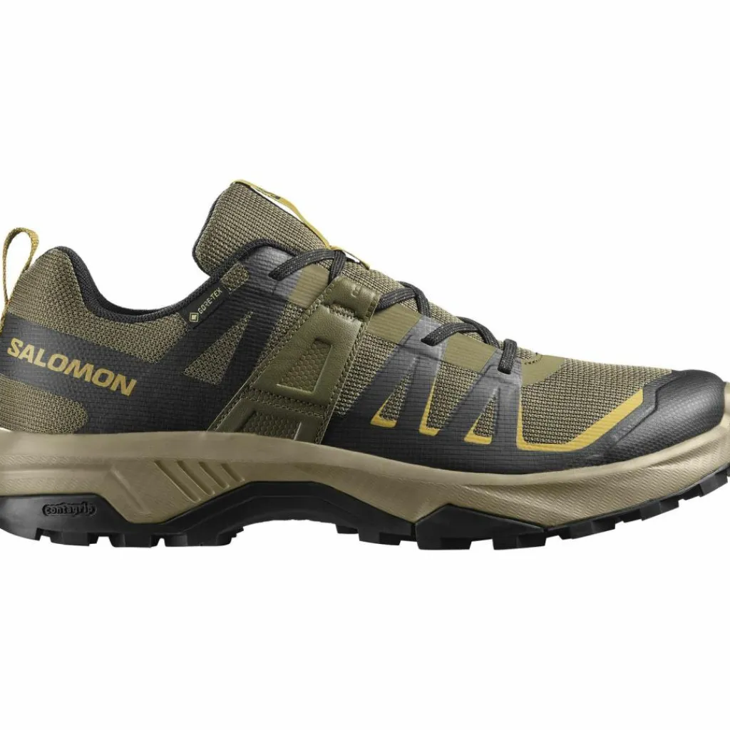 Salomon Wanderschuhe<· EXTEND 2 olive night-black-slate green