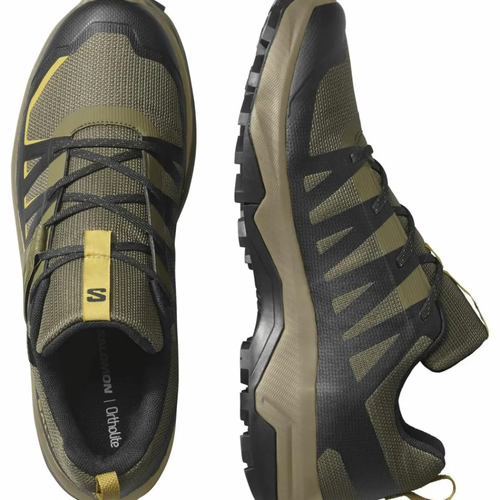 Salomon Wanderschuhe<· EXTEND 2 olive night-black-slate green