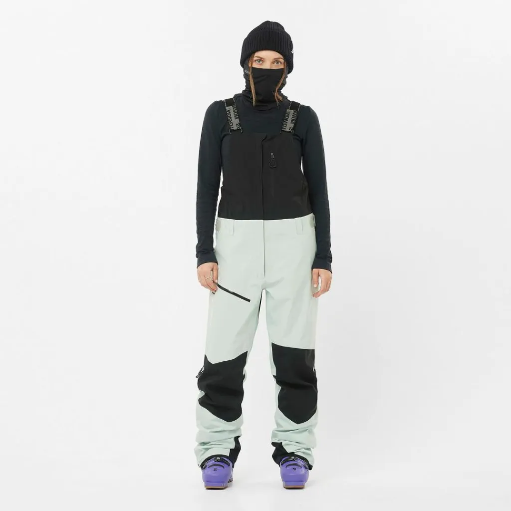 Salomon Ski|Hosen<· GORE-TEX MOON PATROL misty blue-deep black