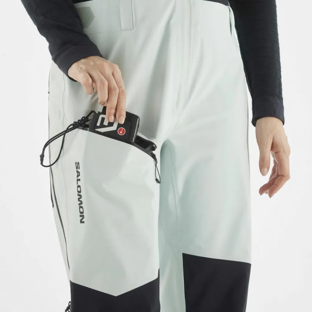 Salomon Ski|Hosen<· GORE-TEX MOON PATROL misty blue-deep black
