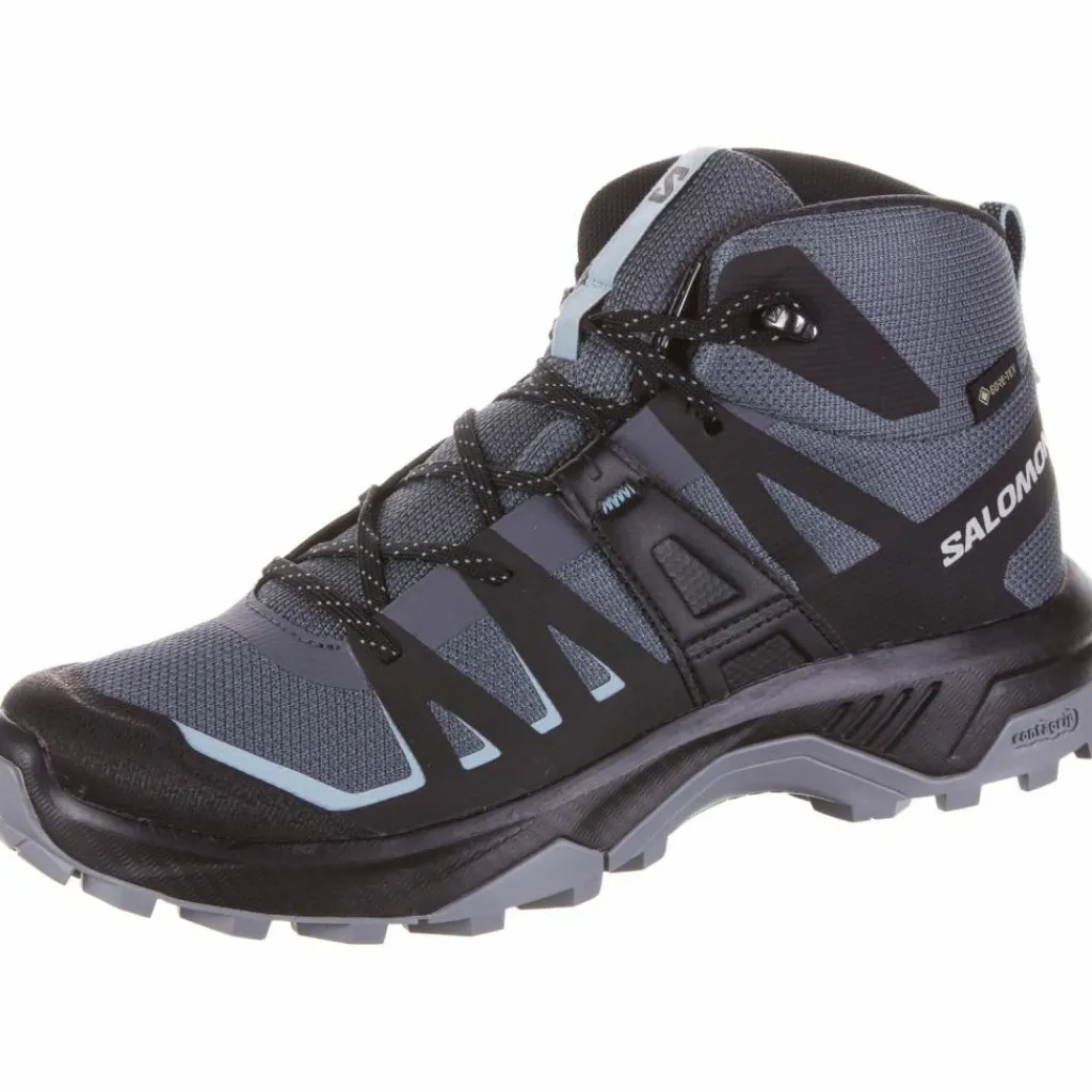 Salomon Wandern|Wanderschuhe<· GTX EXTEND MID turbulence-black-tourmaline