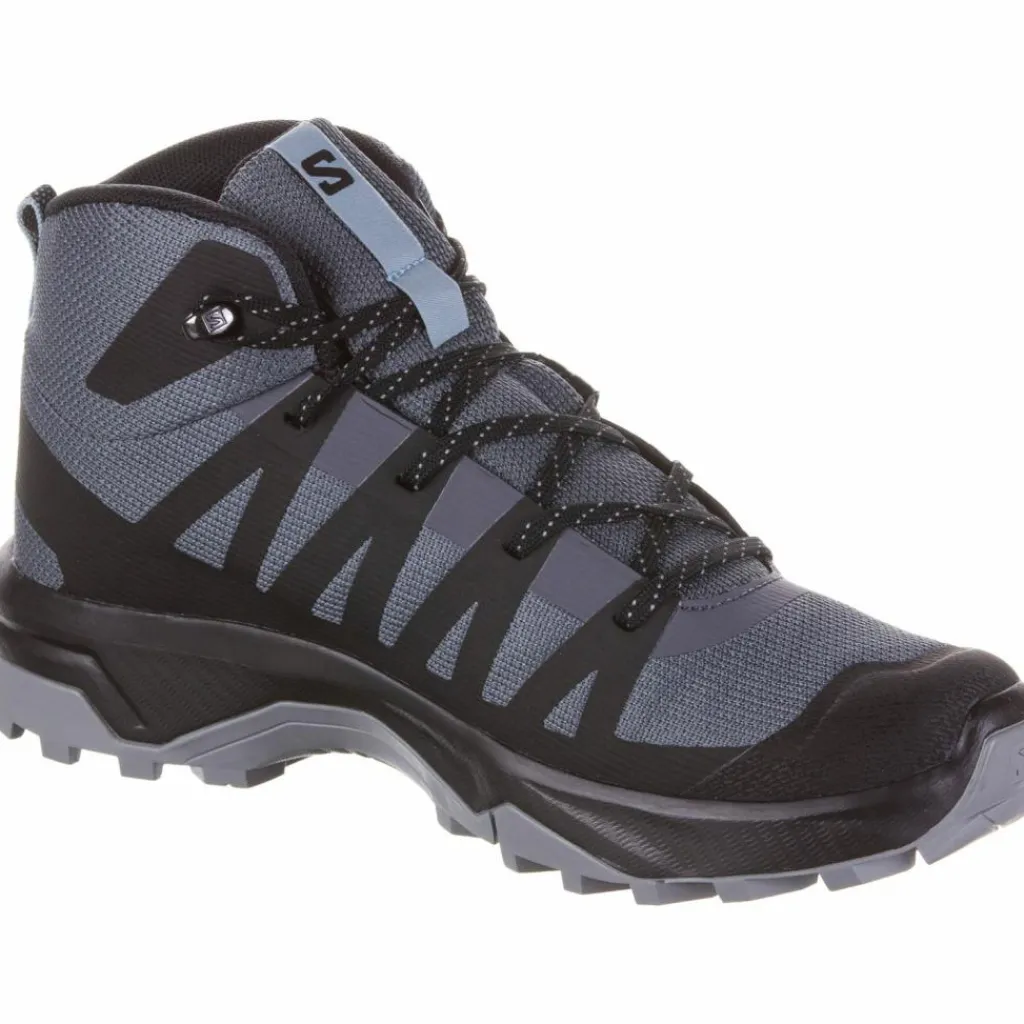 Salomon Wandern|Wanderschuhe<· GTX EXTEND MID turbulence-black-tourmaline