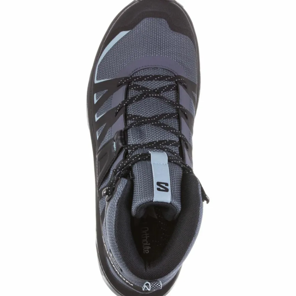 Salomon Wandern|Wanderschuhe<· GTX EXTEND MID turbulence-black-tourmaline