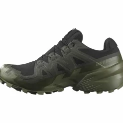 Salomon Trailrunning|Trailrunning<· GTX SPEEDCROSS 6 GTX black-peat-deep lichen green