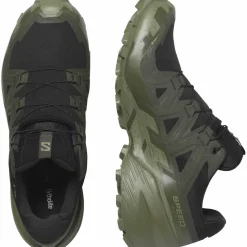 Salomon Trailrunning|Trailrunning<· GTX SPEEDCROSS 6 GTX black-peat-deep lichen green