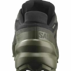 Salomon Trailrunning|Trailrunning<· GTX SPEEDCROSS 6 GTX black-peat-deep lichen green