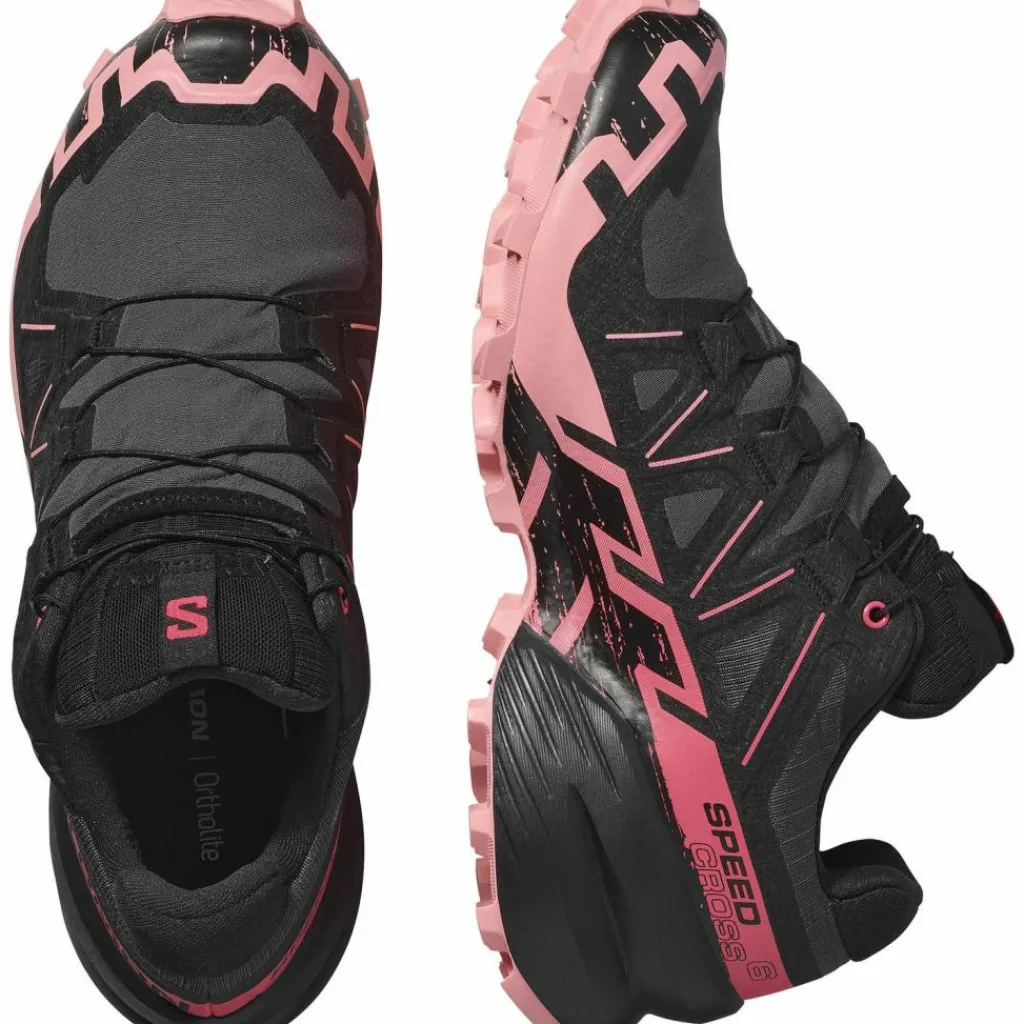 Salomon Trailrunning|Trailrunning<· GTX SPEEDCROSS 6 GTX nineiron-black-flamingopink