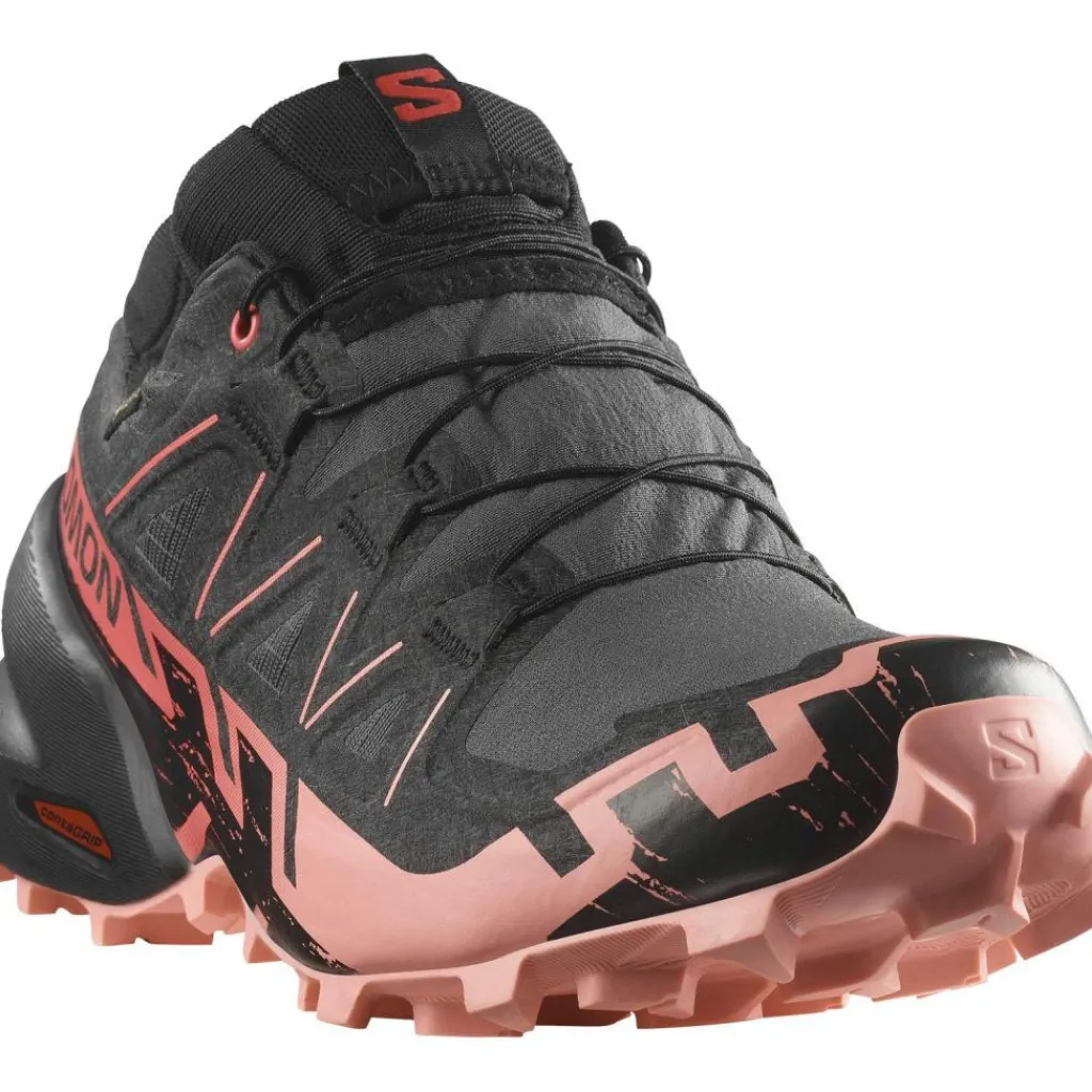 Salomon Trailrunning|Trailrunning<· GTX SPEEDCROSS 6 GTX nineiron-black-flamingopink