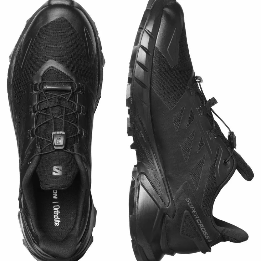 Salomon Trailrunning|Nordic Walking<· GTX SUPERCROSS 4 black-black-black