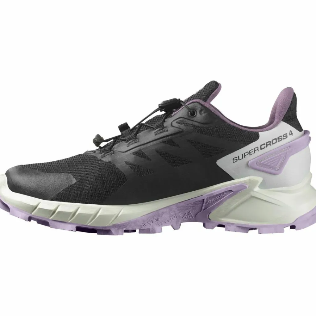 Salomon Multifunktionsschuhe<· GTX SUPERCROSS 4 black-vanilla ice-orchid petal