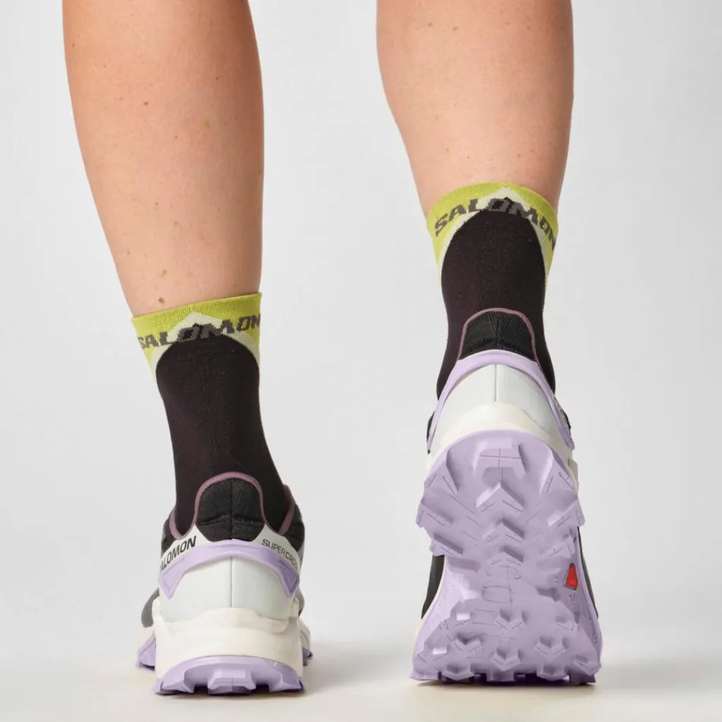 Salomon Multifunktionsschuhe<· GTX SUPERCROSS 4 black-vanilla ice-orchid petal