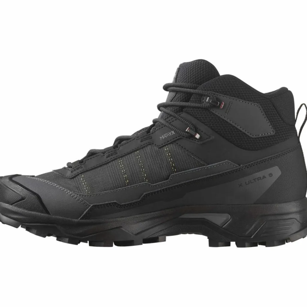 Salomon Wandern|Wandern<· GTX X ULTRA 5 MID black-asphalt-castlerock
