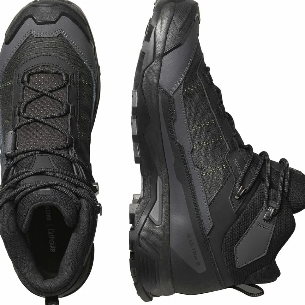 Salomon Wandern|Wandern<· GTX X ULTRA 5 MID black-asphalt-castlerock