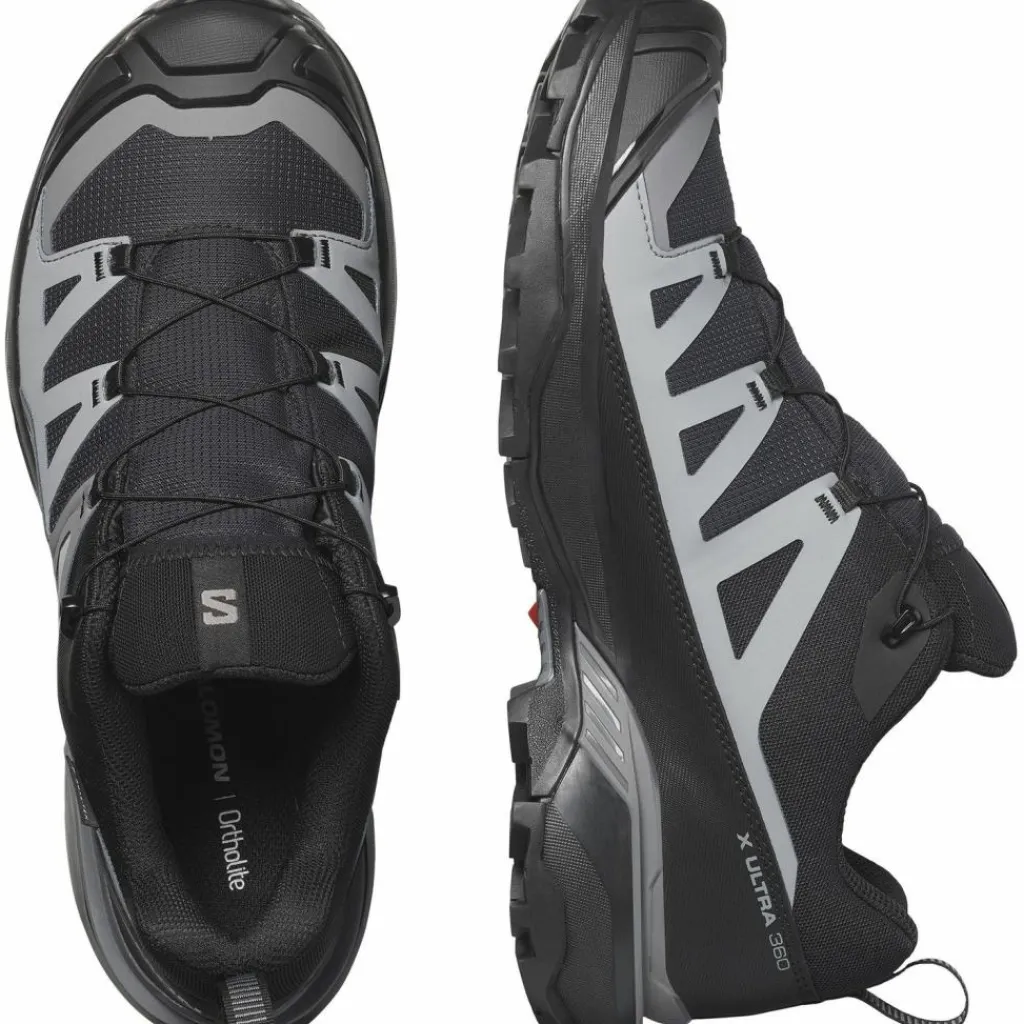 Salomon Wandern|Wanderschuhe<· GTX X ULTRA 360 black-magnet-quiet shade