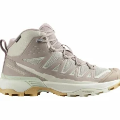 Salomon Wandern|Wandern<· GTX X ULTRA 360 EDGE MID rainy day-etherea-canary green