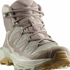 Salomon Wandern|Wandern<· GTX X ULTRA 360 EDGE MID rainy day-etherea-canary green