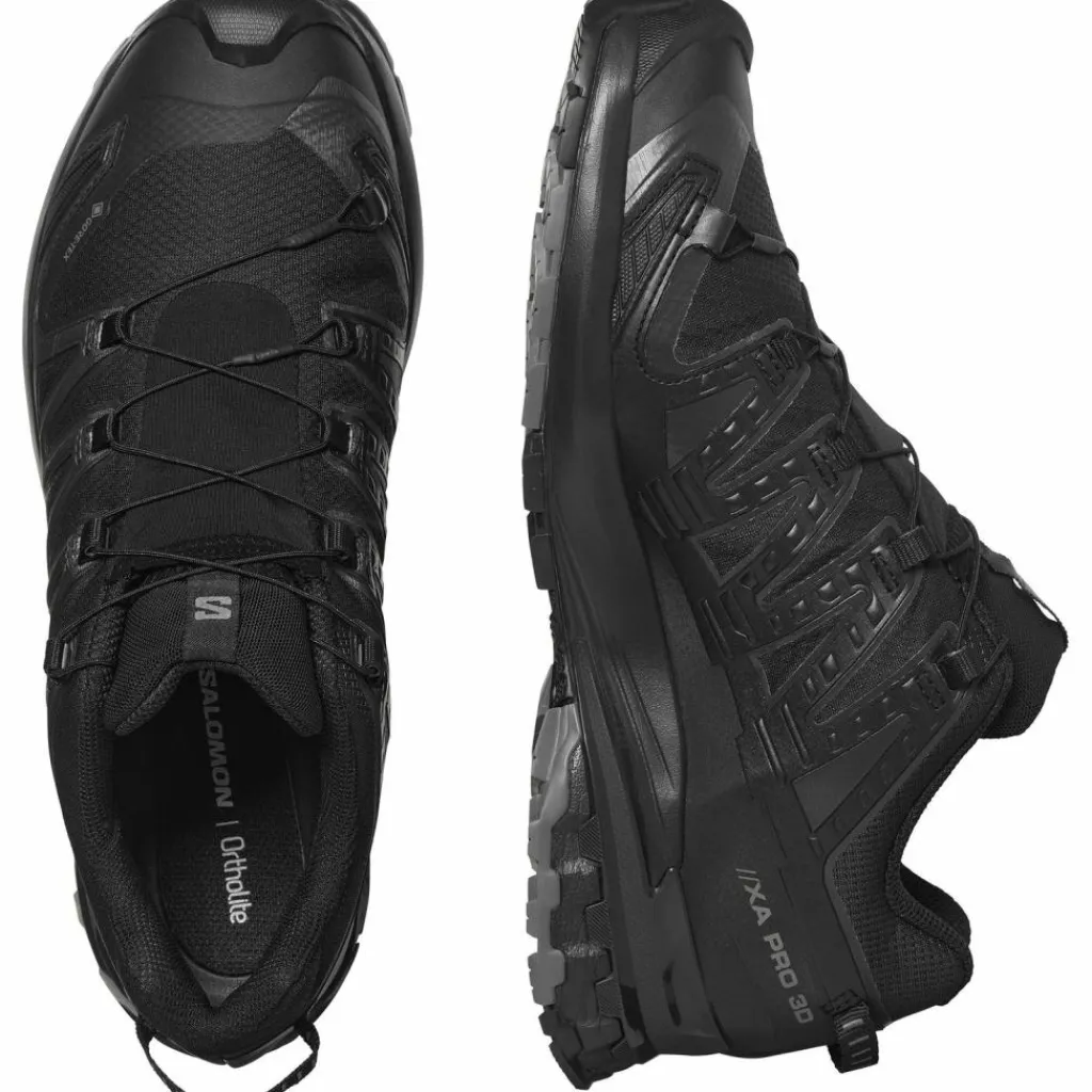 Salomon Wanderschuhe|Nordic Walking<· GTX XA PRO 3D V9 WIDE black-phantom-pewter