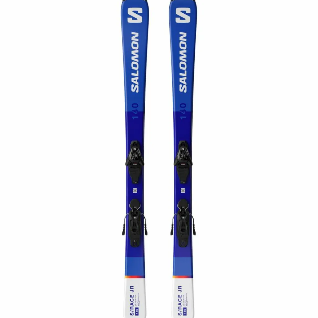 Salomon Skier|Skier<· L S/RACE Jr M + L6 GW J2 70 24/25 blue-white