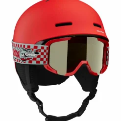 Salomon Skihelme|Helme<· PLAYER COMBO cherry tomato