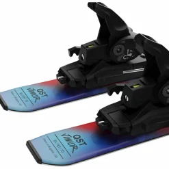 Salomon Skier|Ski<· QST XS and C5 pastel neon blue