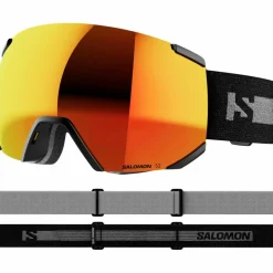 Salomon Skibrillen<· RADIUM ML black-mid red