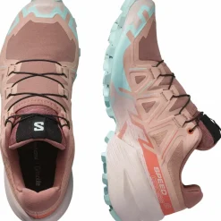Salomon Trailrunning|Trailrunning<· SPEEDCROSS 6 mahogany rose-hushed violet-iced aqua