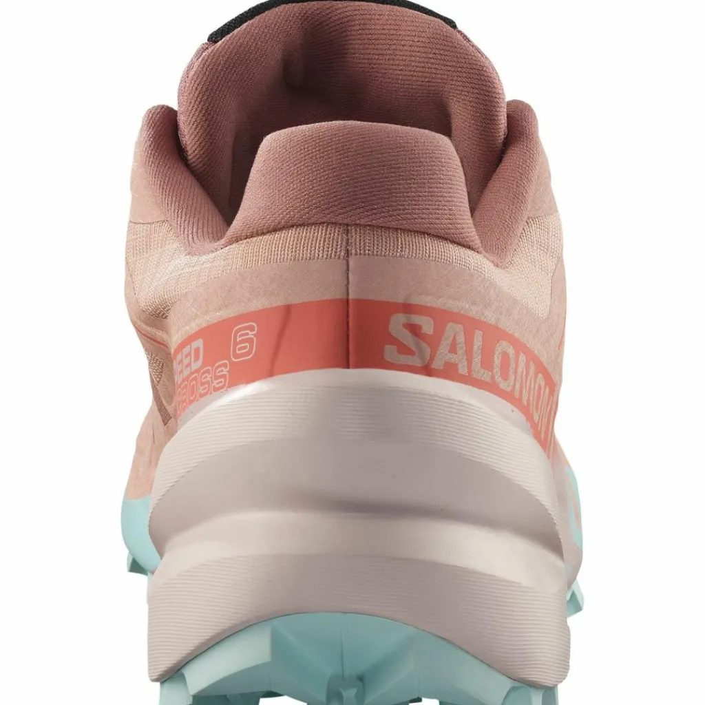 Salomon Trailrunning|Trailrunning<· SPEEDCROSS 6 mahogany rose-hushed violet-iced aqua