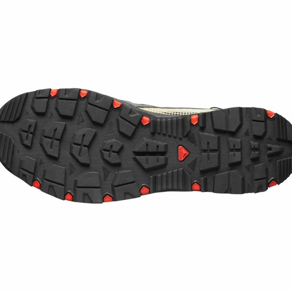 Salomon Urban Outdoor|Badeschuhe<· TECHAMPHIBIAN 5 pewter-moth-fiery red