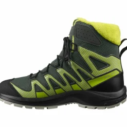 Salomon Wanderschuhe<· XA PRO V8 WINTER urban chic-black-evening primrose