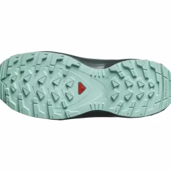 Salomon Wanderschuhe<· XA PRO V8 WP tanager turquoise-india ink-sunny lime