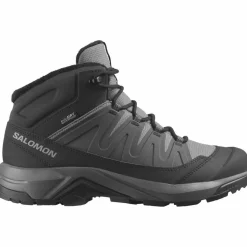 Salomon Winterschuhe|Boots & Stiefel<· X-ADVENTURE COLDRUSH WP castlerock-black-phantom