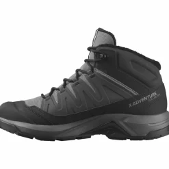Salomon Winterschuhe|Boots & Stiefel<· X-ADVENTURE COLDRUSH WP castlerock-black-phantom