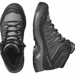 Salomon Winterschuhe|Boots & Stiefel<· X-ADVENTURE COLDRUSH WP castlerock-black-phantom