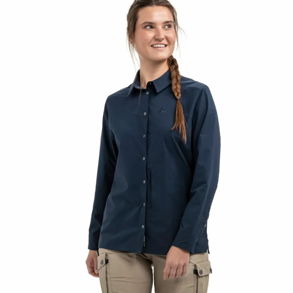 Schöffel Bergsteigen|Klettern<· Blouse Style Maghera WMN navy blazer