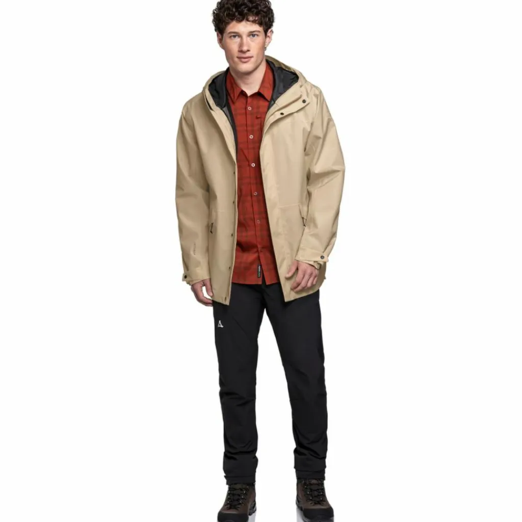 Schöffel Klettern<· CIRC Jacket Style Smue MEN 4705 - beige