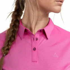 Schöffel Klettern<· CIRC Polo Shirt Tauron L 3305 - pink