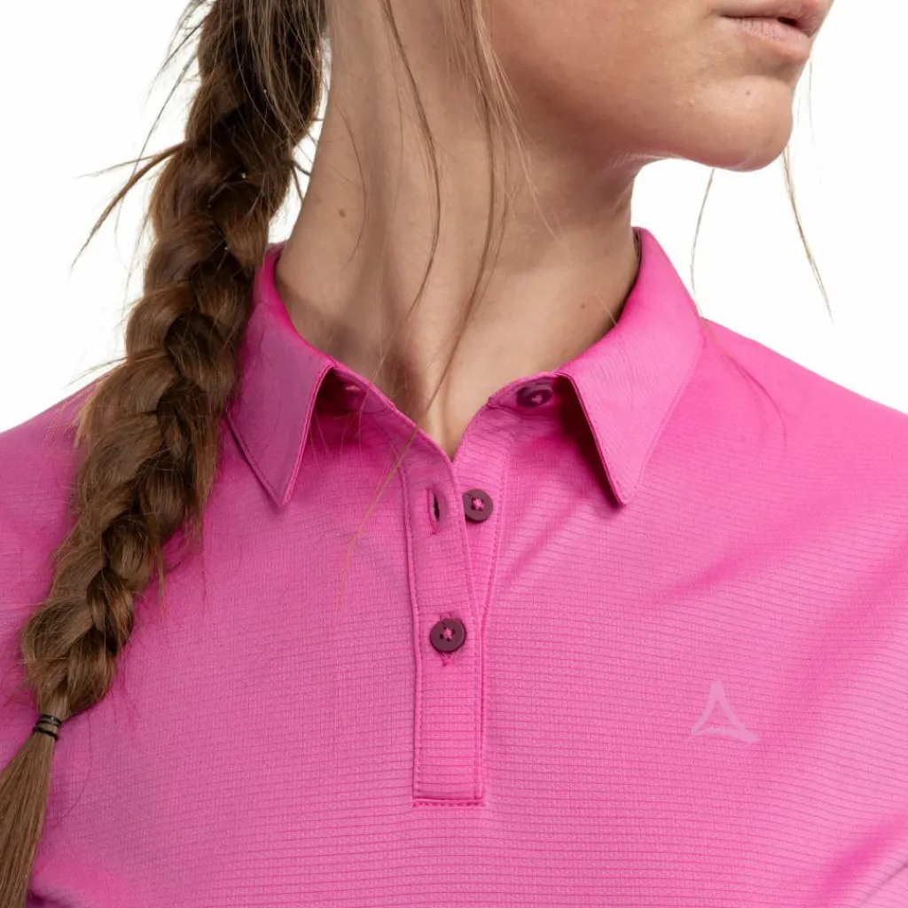Schöffel Klettern<· CIRC Polo Shirt Tauron L 3305 - pink