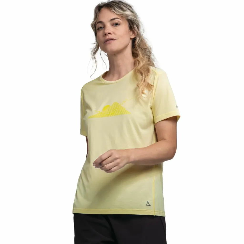Schöffel Klettern & Bouldern|Klettern<· CIRC T Shirt Sulten L 5105 - gelb