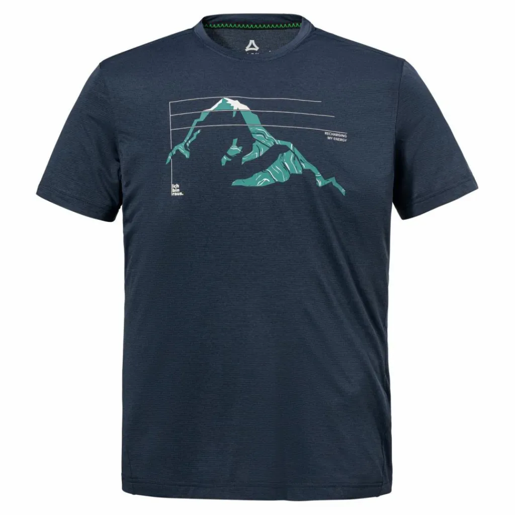 Schöffel Klettern & Bouldern|Klettern<· CIRC T Shirt Sulten M navy blazer