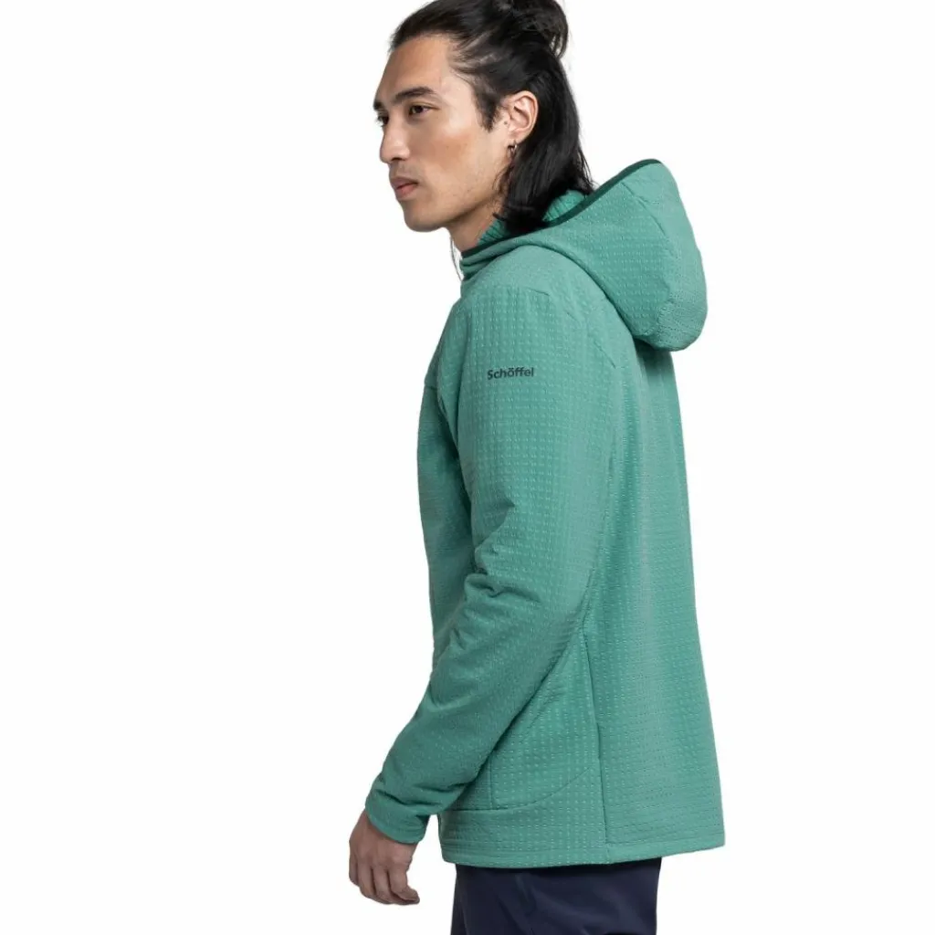 Schöffel Klettern|Fleecejacken<· Fleece Hoody Style Enixa MEN 6405 - grün
