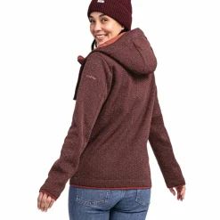 Schöffel Fleecejacken<· Fleece Hoody Aurora L 2635 - rot