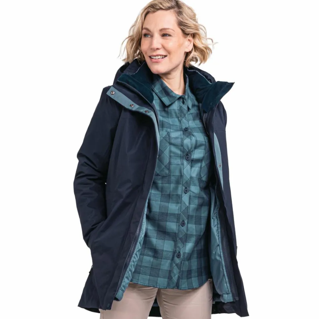 Schöffel Winterjacken<· GORE-TEX 3in1 Parka Barth L navy blazer