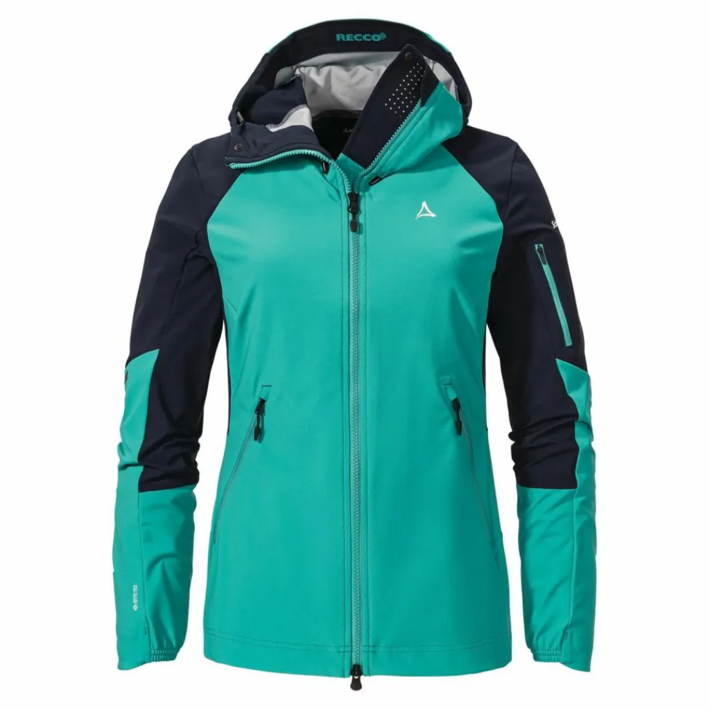 Schöffel Skitouren<· GORE-TEX Softshell Jacket Kals L 7290 - grün