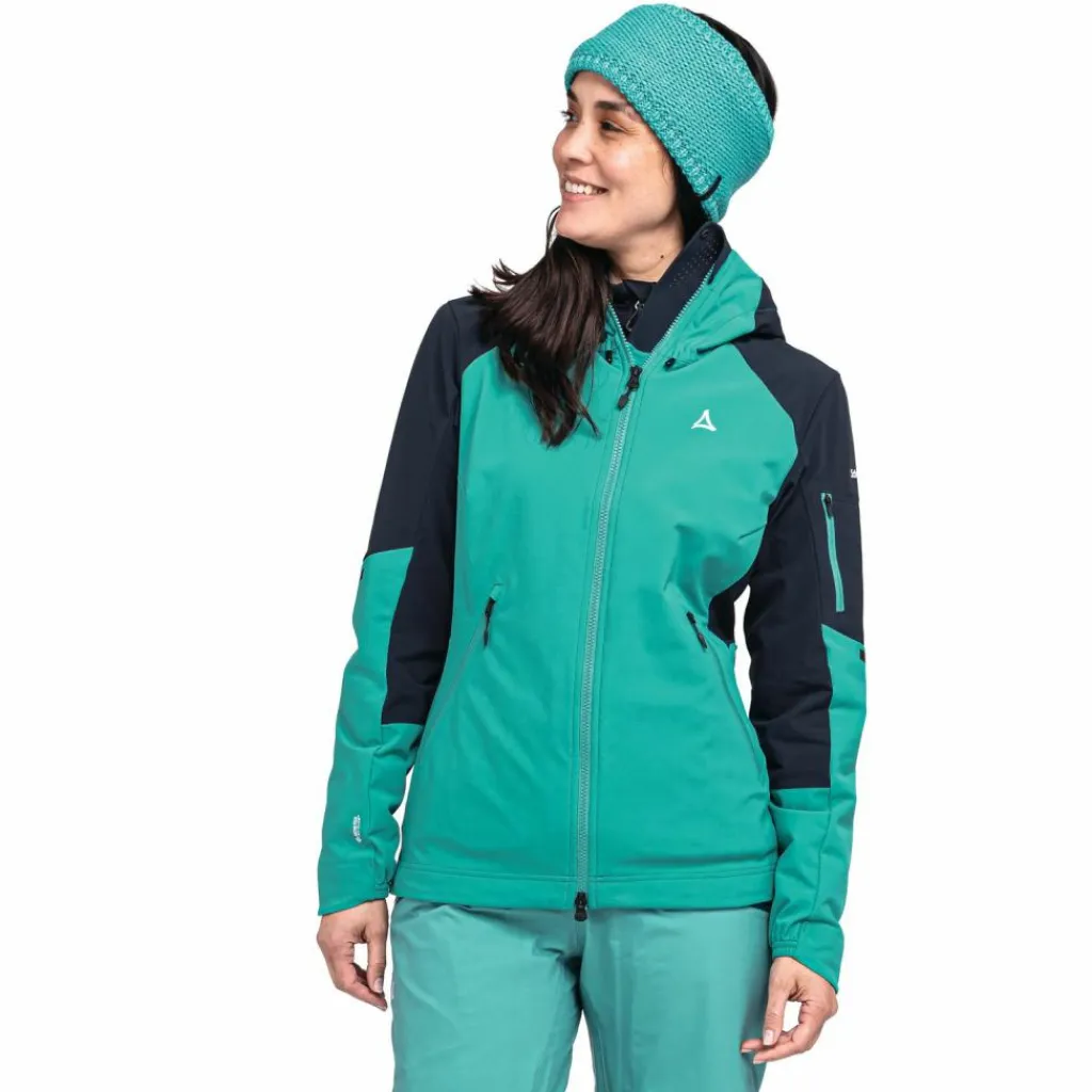 Schöffel Skitouren<· GORE-TEX Softshell Jacket Kals L 7290 - grün