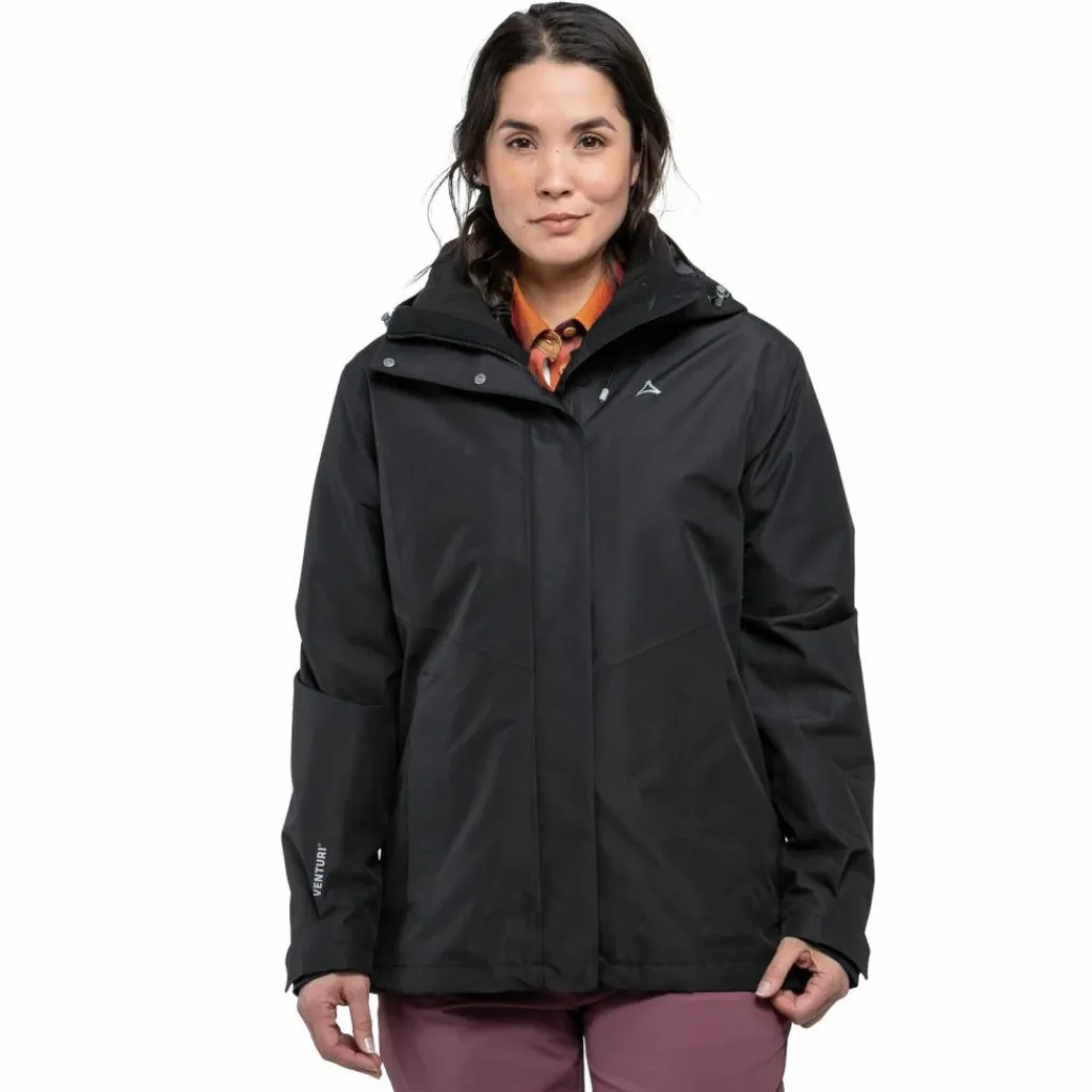 Schöffel Wandern|Winterjacken<· 3in1 Okere black