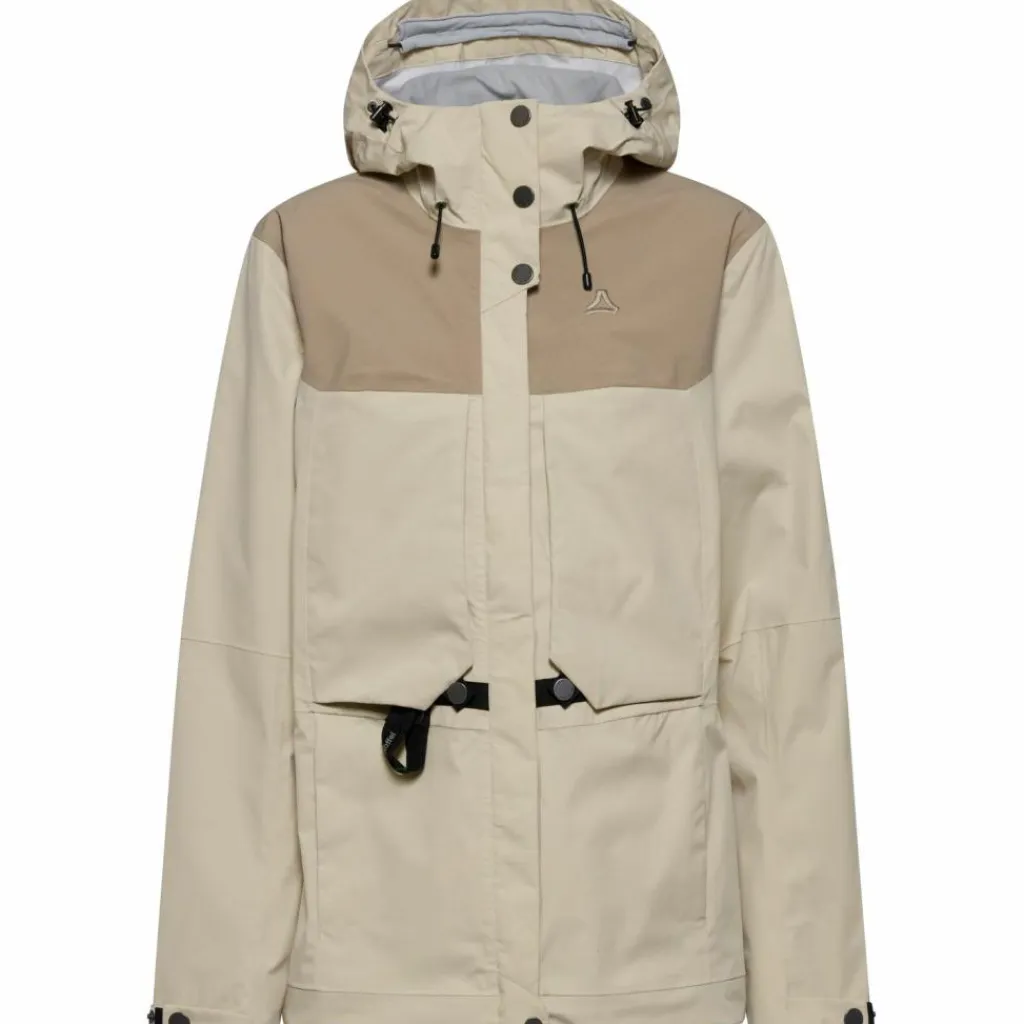 Schöffel Regenjacken|Übergangsjacken<· Maghera grain beige