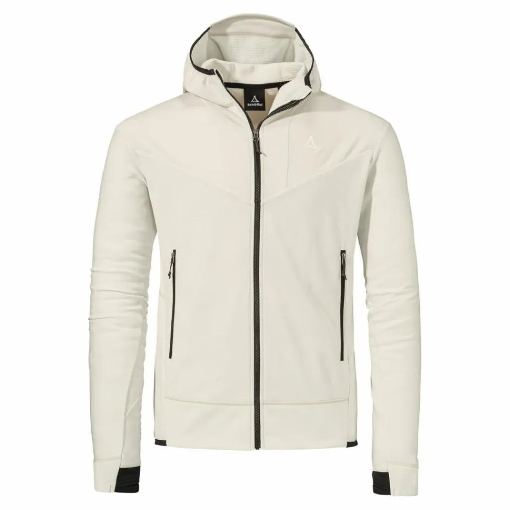 Schöffel Skitouren|Klettern<· Mountain Fleece Hoody Style Blaueis MNS 9040 - natur