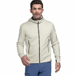 Schöffel Skitouren|Klettern<· Mountain Fleece Hoody Style Blaueis MNS 9040 - natur